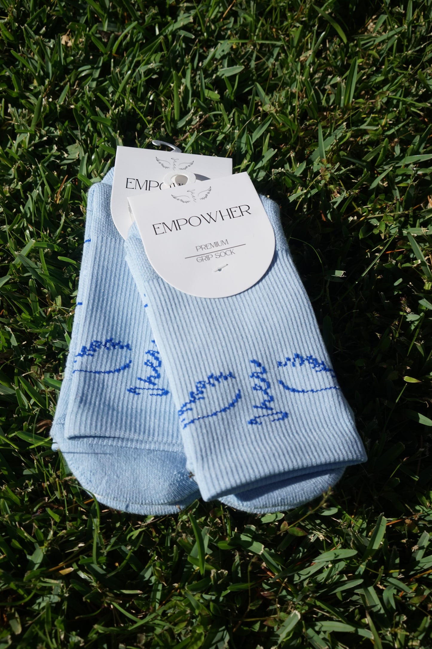 Grip Socks - Sky Blue