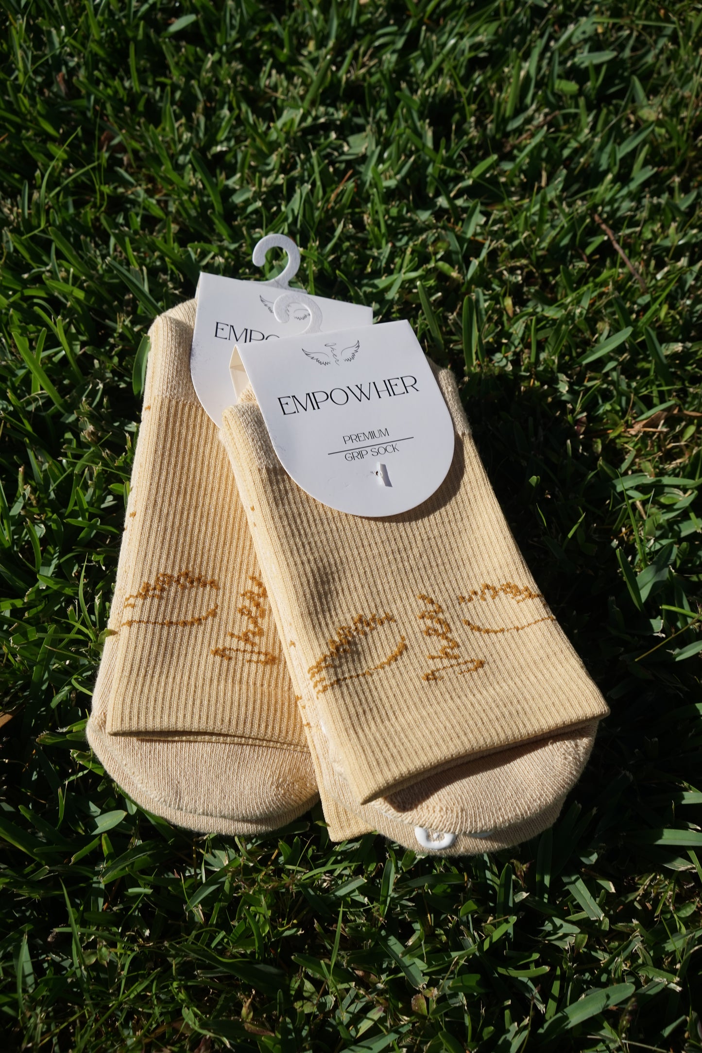 Grip Socks - Beige